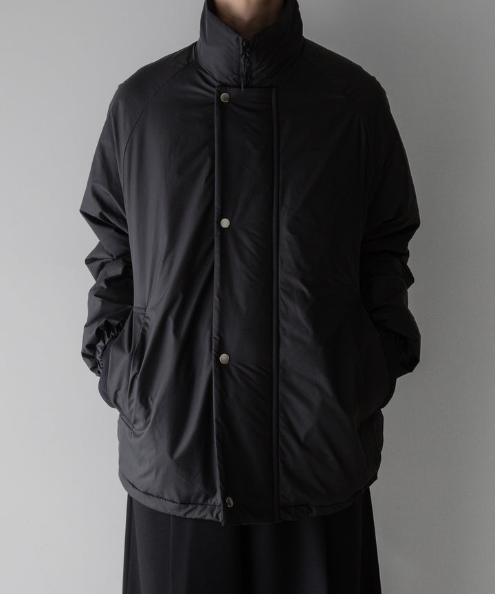 stein(シュタイン)の24SSコレクションPADDED BLOUSONのBLACK公式通販サイトsession福岡セレクトショップ