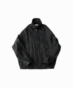 INTÉRIM/インテリム】 SILK LINEN HYPER BIG SHORT DRIZZLER JACKET
