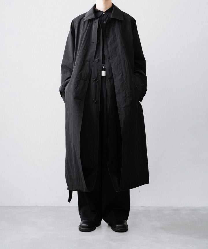 ssstein(シュタイン)のOVERSIZED LAYERED COMBINATION COAT - BLACKの公式通販サイトsession福岡セレクトショップ
