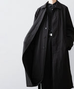 画像をギャラリービューアに読み込む, ssstein(シュタイン)のOVERSIZED LAYERED COMBINATION COAT - BLACKの公式通販サイトsession福岡セレクトショップ
