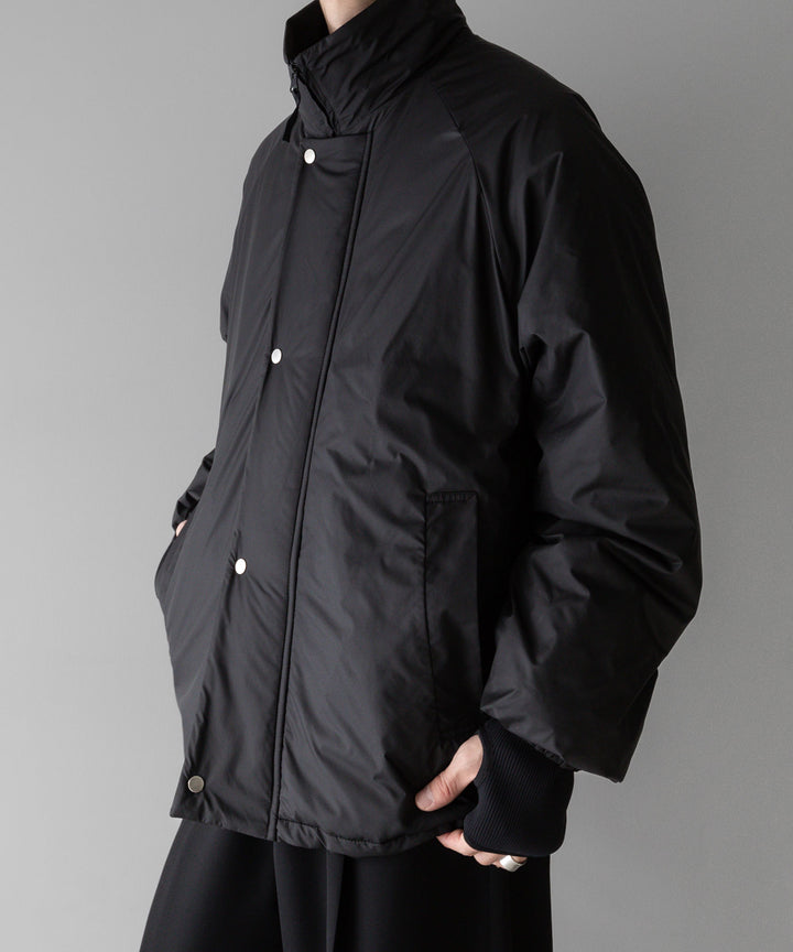 stein(シュタイン)の24SSコレクションPADDED BLOUSONのBLACK公式通販サイトsession福岡セレクトショップ