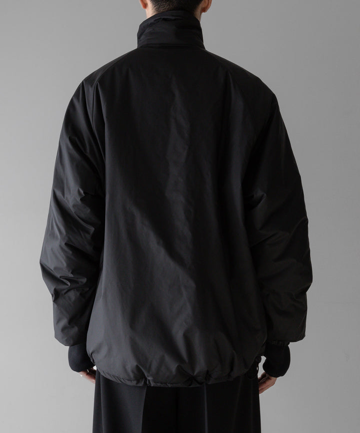 stein(シュタイン)の24SSコレクションPADDED BLOUSONのBLACK公式通販サイトsession福岡セレクトショップ