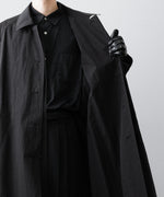 画像をギャラリービューアに読み込む, ssstein(シュタイン)のOVERSIZED LAYERED COMBINATION COAT - BLACKの公式通販サイトsession福岡セレクトショップ
