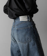 画像をギャラリービューアに読み込む, ssstein(シュタイン)のDEFORMATION WIDE VINTAGE DENIM JEANS - INDIGOの公式通販サイトsession福岡セレクトショップ
