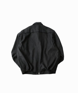 INTÉRIM/インテリム】 SILK LINEN HYPER BIG SHORT DRIZZLER JACKET