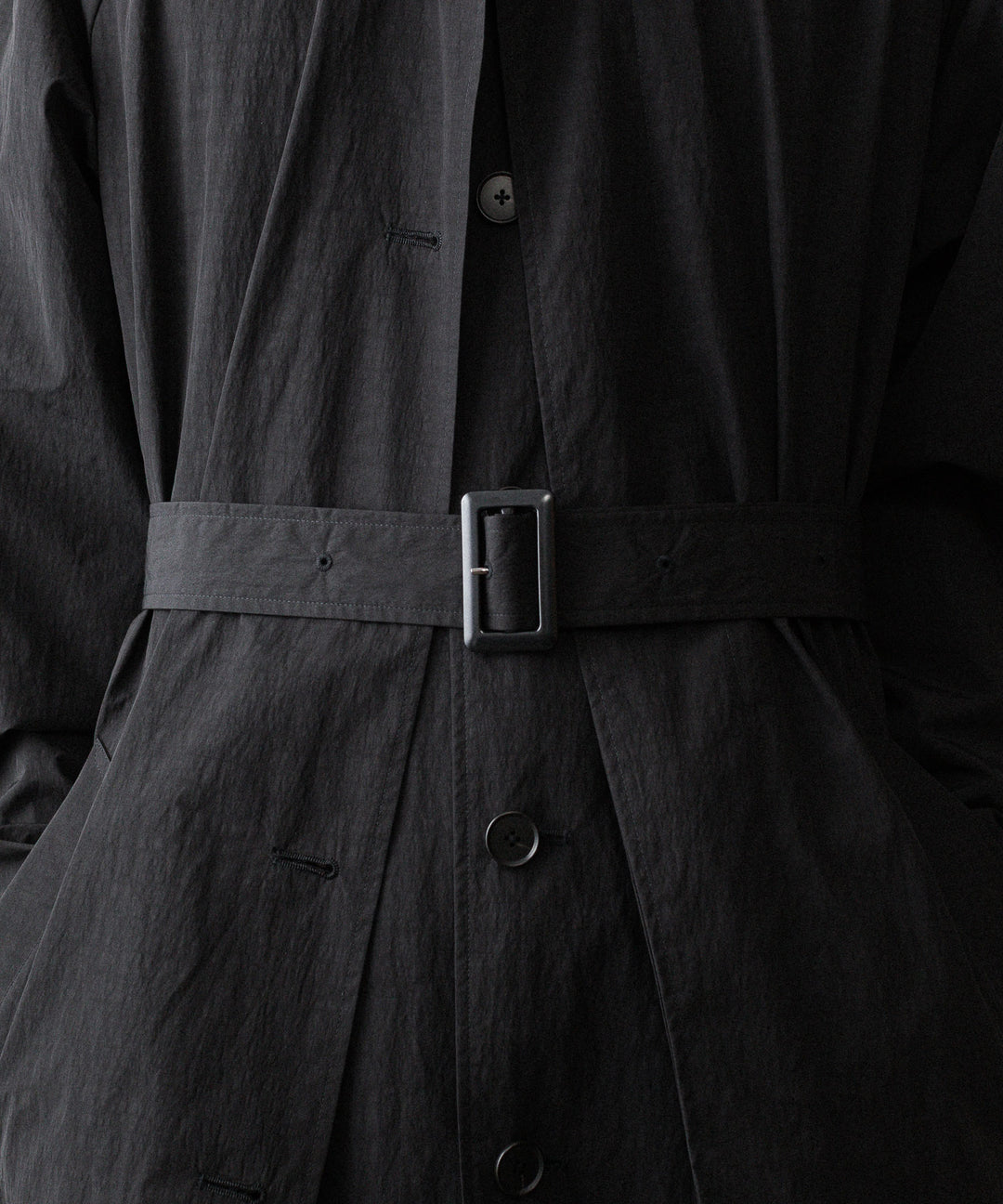 ssstein(シュタイン)のOVERSIZED LAYERED COMBINATION COAT - BLACKの公式通販サイトsession福岡セレクトショップ