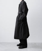 画像をギャラリービューアに読み込む, ssstein(シュタイン)のOVERSIZED LAYERED COMBINATION COAT - BLACKの公式通販サイトsession福岡セレクトショップ

