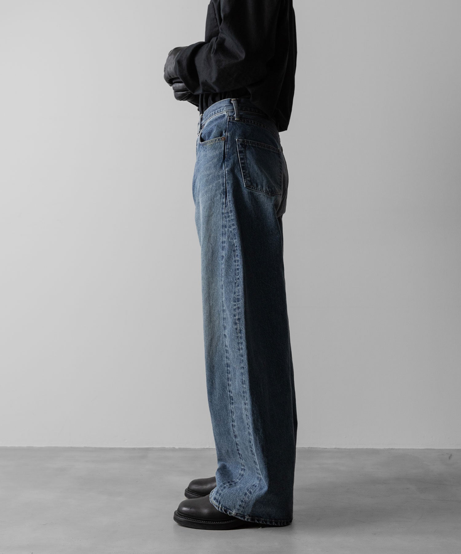 ssstein(シュタイン)のDEFORMATION WIDE VINTAGE DENIM JEANS - INDIGOの公式通販サイトsession福岡セレクトショップ