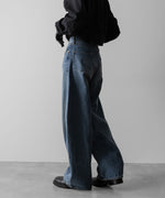 画像をギャラリービューアに読み込む, ssstein(シュタイン)のDEFORMATION WIDE VINTAGE DENIM JEANS - INDIGOの公式通販サイトsession福岡セレクトショップ
