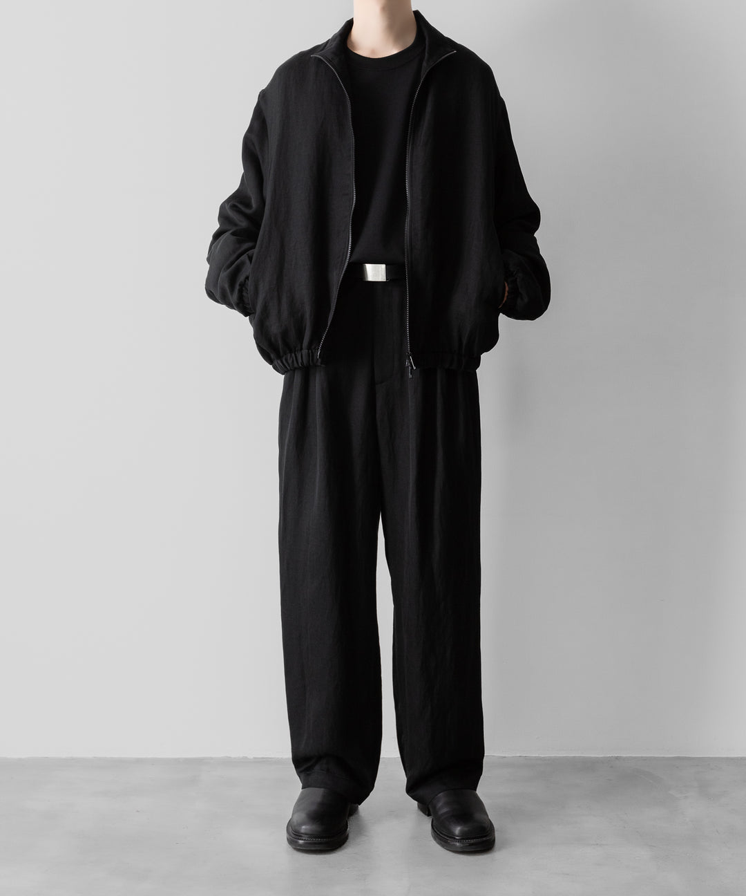 ssstein(シュタイン)のVIS/LI TWILL WIDE EASY TROUSERS - BLACKの公式通販サイトsession福岡セレクトショップ