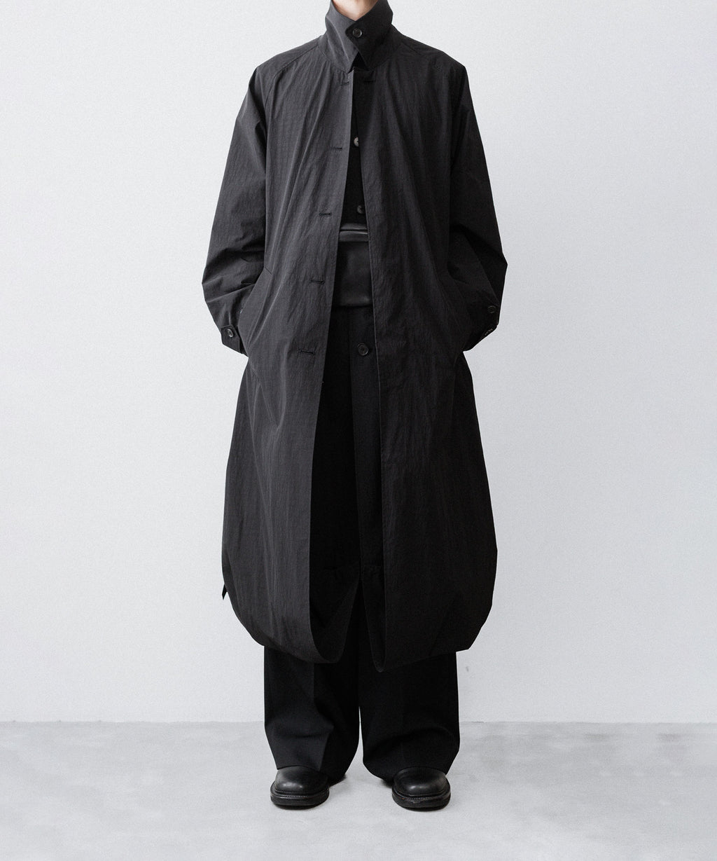 ssstein(シュタイン)のOVERSIZED LAYERED COMBINATION COAT - BLACKの公式通販サイトsession福岡セレクトショップ