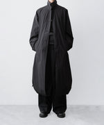 画像をギャラリービューアに読み込む, ssstein(シュタイン)のOVERSIZED LAYERED COMBINATION COAT - BLACKの公式通販サイトsession福岡セレクトショップ
