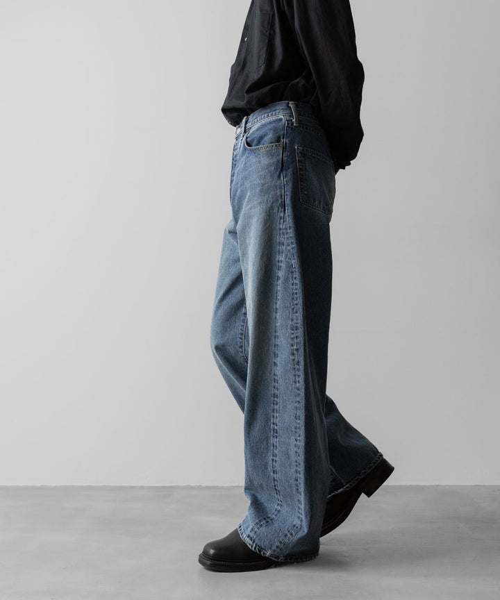 ssstein(シュタイン)のDEFORMATION WIDE VINTAGE DENIM JEANS - INDIGOの公式通販サイトsession福岡セレクトショップ