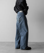 画像をギャラリービューアに読み込む, ssstein(シュタイン)のDEFORMATION WIDE VINTAGE DENIM JEANS - INDIGOの公式通販サイトsession福岡セレクトショップ
