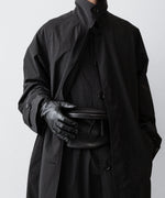 画像をギャラリービューアに読み込む, ssstein(シュタイン)のOVERSIZED LAYERED COMBINATION COAT - BLACKの公式通販サイトsession福岡セレクトショップ
