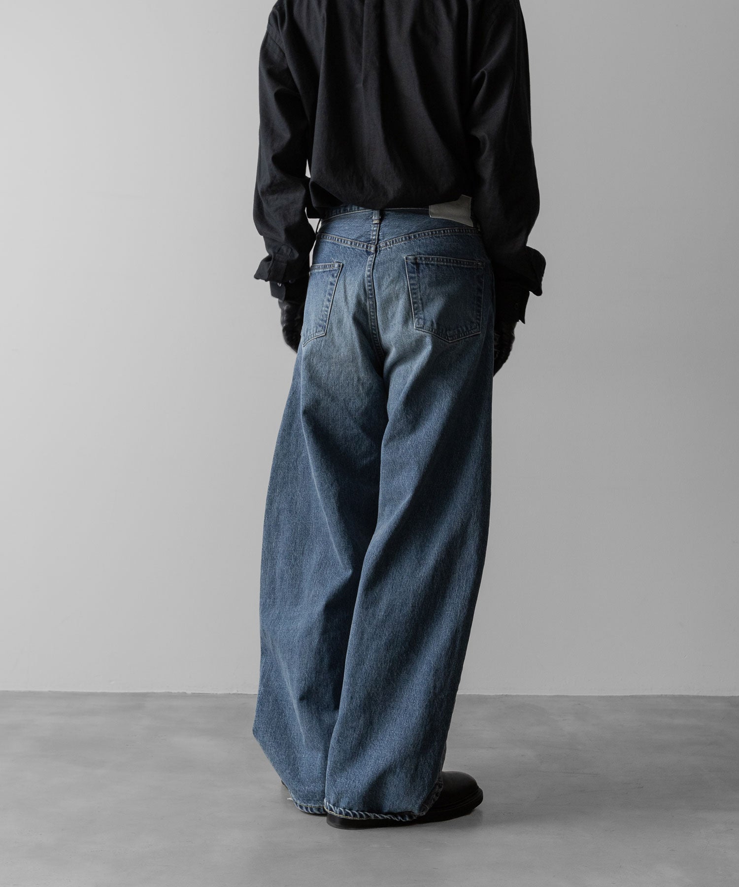 ssstein(シュタイン)のDEFORMATION WIDE VINTAGE DENIM JEANS - INDIGOの公式通販サイトsession福岡セレクトショップ