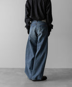 画像をギャラリービューアに読み込む, ssstein(シュタイン)のDEFORMATION WIDE VINTAGE DENIM JEANS - INDIGOの公式通販サイトsession福岡セレクトショップ
