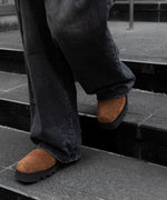 画像をギャラリービューアに読み込む, 【 SINE &amp; COSINE 】HANNES / MULE VIBRAM TWEETY - SUEDE COGNAC BROWN

