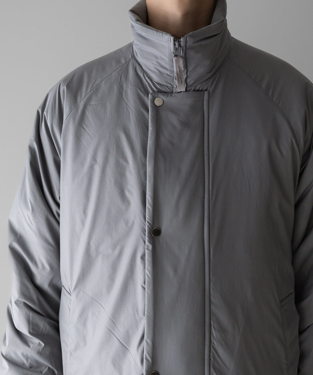 stein(シュタイン)の24SSコレクションPADDED BLOUSONのGREY公式通販サイトsession福岡セレクトショップ