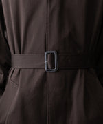 画像をギャラリービューアに読み込む, ssstein(シュタイン)のOVERSIZED LAYERED COMBINATION COAT - DARK BROWNの公式通販サイトsession福岡セレクトショップ
