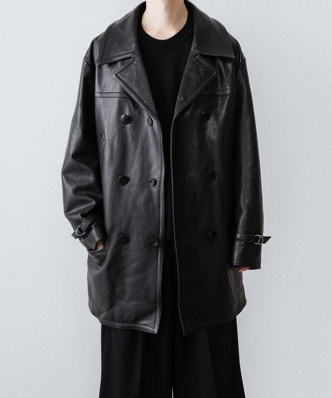 【ANTHEM A】LAMB LEATHER TROMPE L&