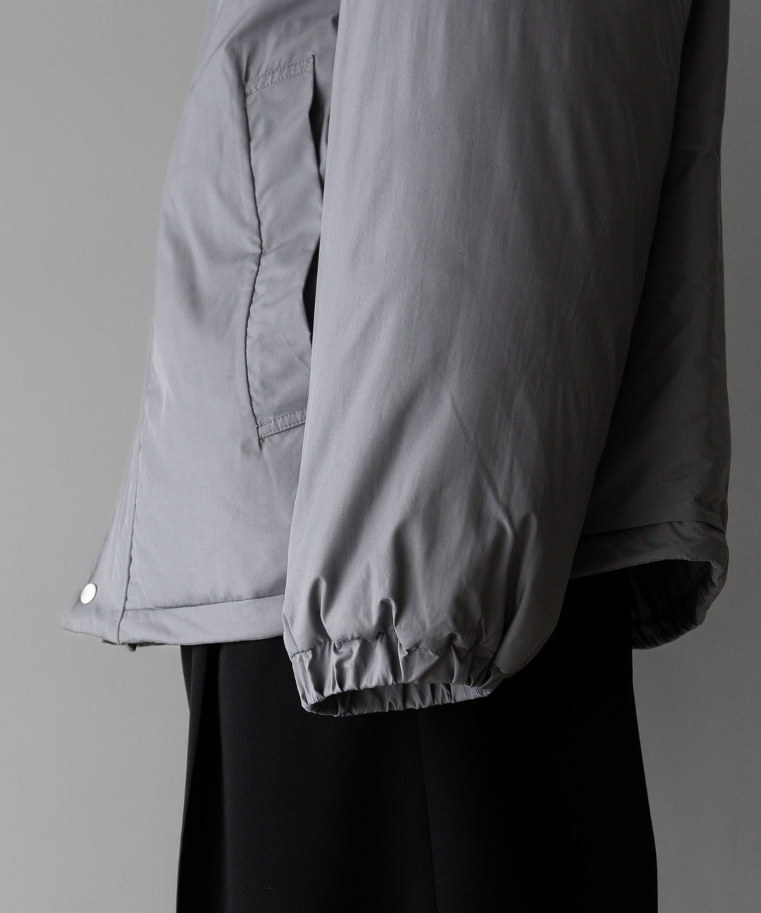 stein(シュタイン)の24SSコレクションPADDED BLOUSONのGREY公式通販サイトsession福岡セレクトショップ