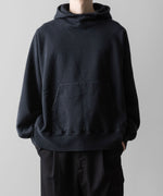 画像をギャラリービューアに読み込む, ssstein(シュタイン)のUNTWISTED YARN FADE SWEAT HOOD LS - DARK NAVYの公式通販サイトsession福岡セレクトショップ

