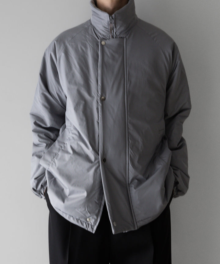 stein(シュタイン)の24SSコレクションPADDED BLOUSONのGREY公式通販サイトsession福岡セレクトショップ