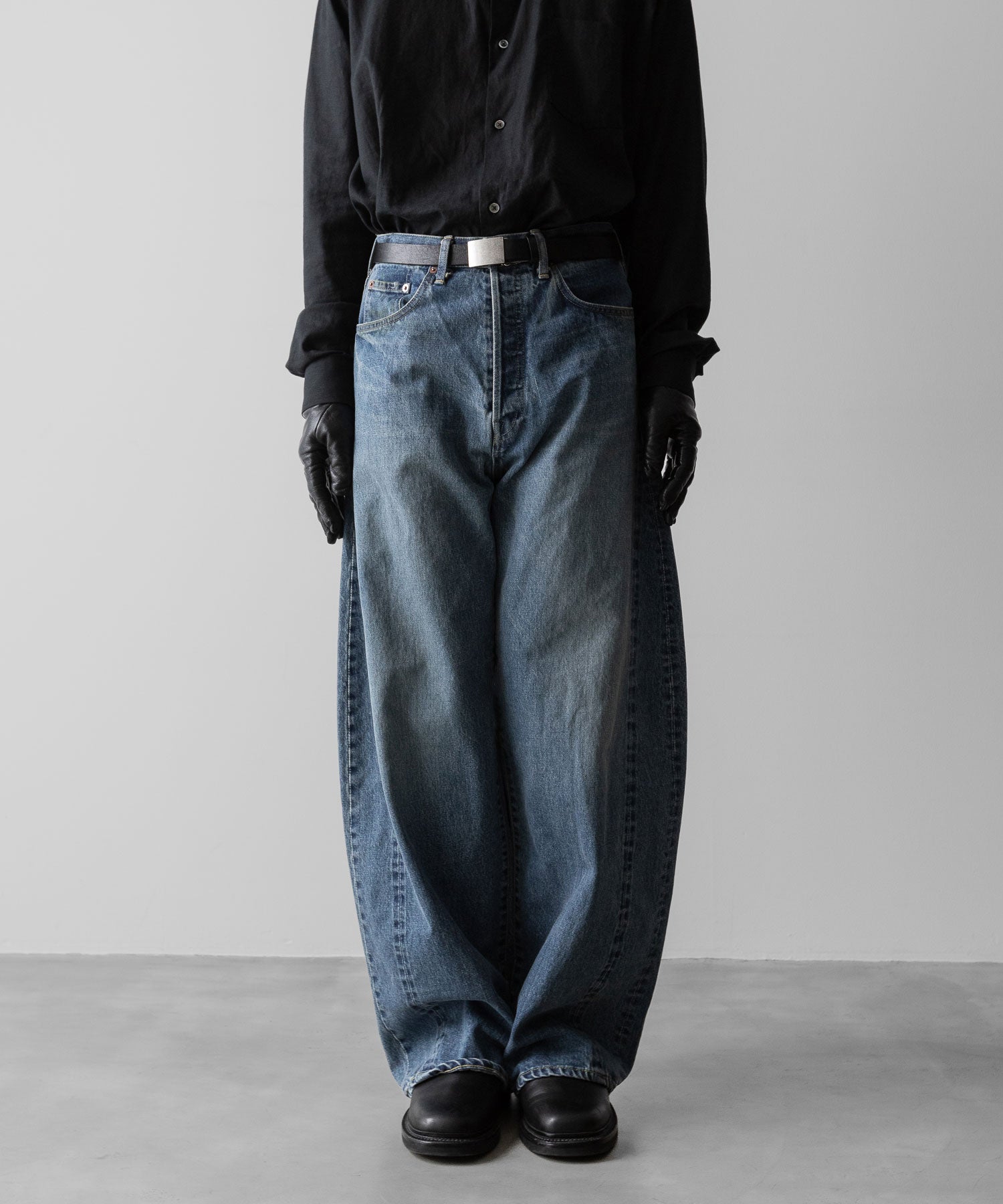 ssstein(シュタイン)のDEFORMATION WIDE VINTAGE DENIM JEANS - INDIGOの公式通販サイトsession福岡セレクトショップ