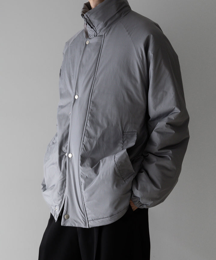 stein(シュタイン)の24SSコレクションPADDED BLOUSONのGREY公式通販サイトsession福岡セレクトショップ