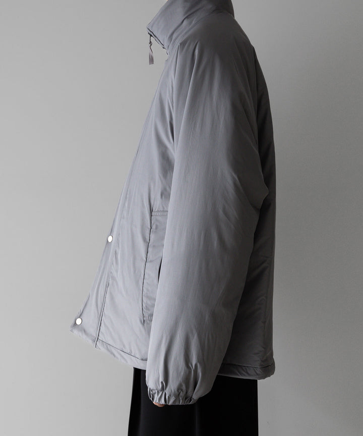 stein(シュタイン)の24SSコレクションPADDED BLOUSONのGREY公式通販サイトsession福岡セレクトショップ