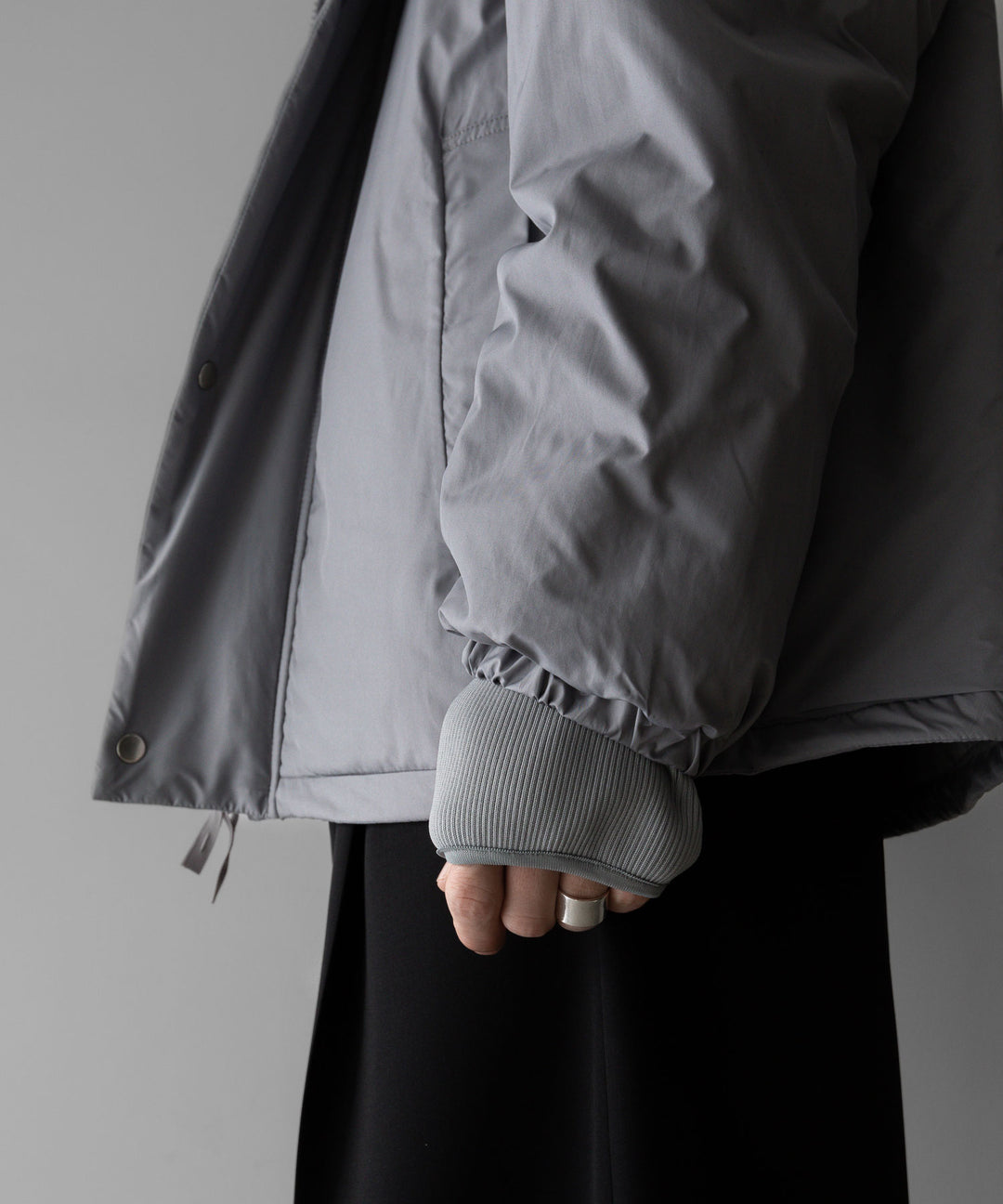 stein(シュタイン)の24SSコレクションPADDED BLOUSONのGREY公式通販サイトsession福岡セレクトショップ