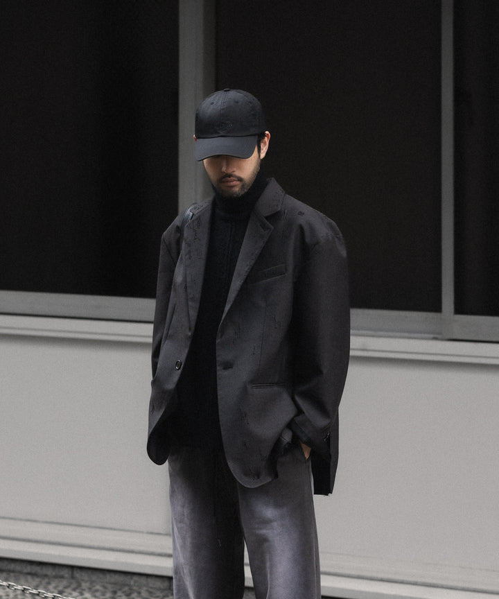 CODA コーダ BROWN WOOL POLY OVERSIZED ADAGIO DISTRESSED BLAZERのBROWN 公式通販サイトsession福岡セレクトショップ