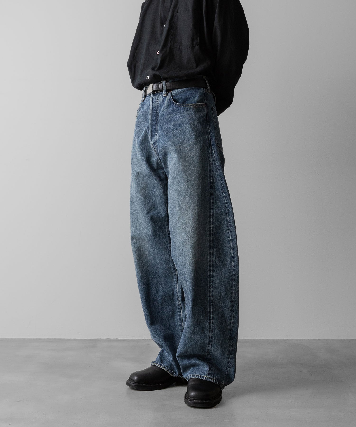 ssstein(シュタイン)のDEFORMATION WIDE VINTAGE DENIM JEANS - INDIGOの公式通販サイトsession福岡セレクトショップ