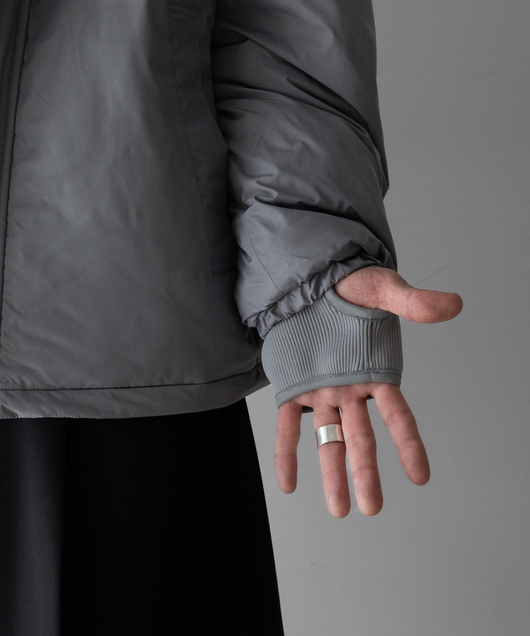 stein(シュタイン)の24SSコレクションPADDED BLOUSONのGREY公式通販サイトsession福岡セレクトショップ