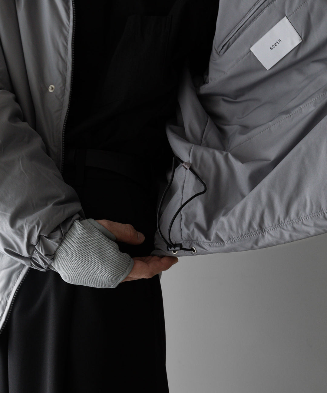 stein(シュタイン)の24SSコレクションPADDED BLOUSONのGREY公式通販サイトsession福岡セレクトショップ