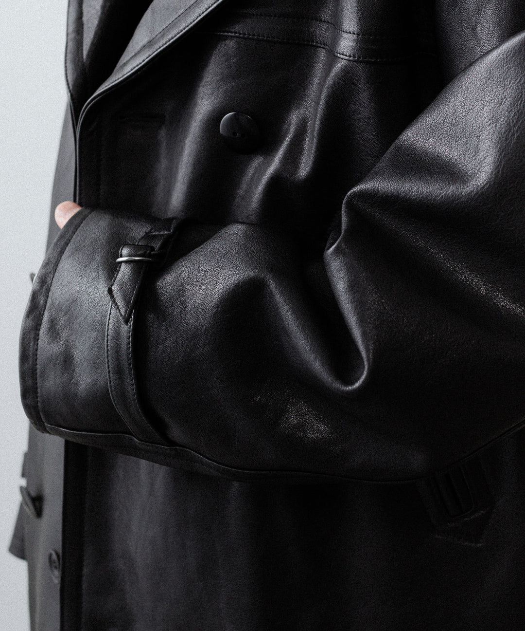 【ANTHEM A】LAMB LEATHER TROMPE L&