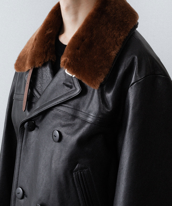 【ANTHEM A】LAMB LEATHER TROMPE L&