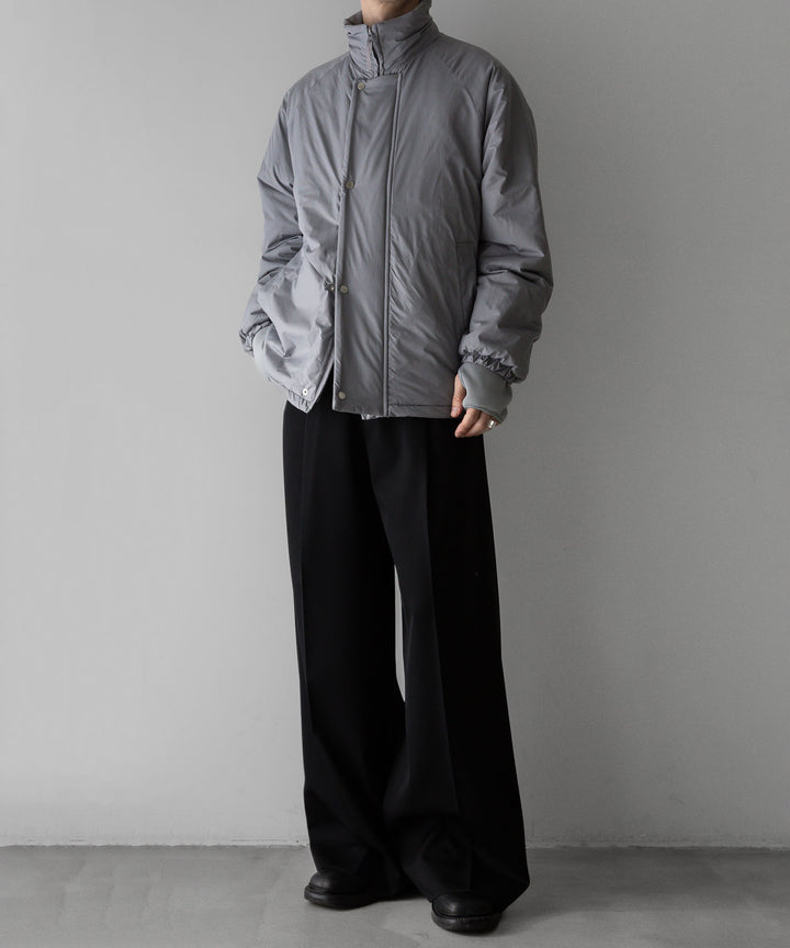 stein(シュタイン)の24SSコレクションPADDED BLOUSONのGREY公式通販サイトsession福岡セレクトショップ