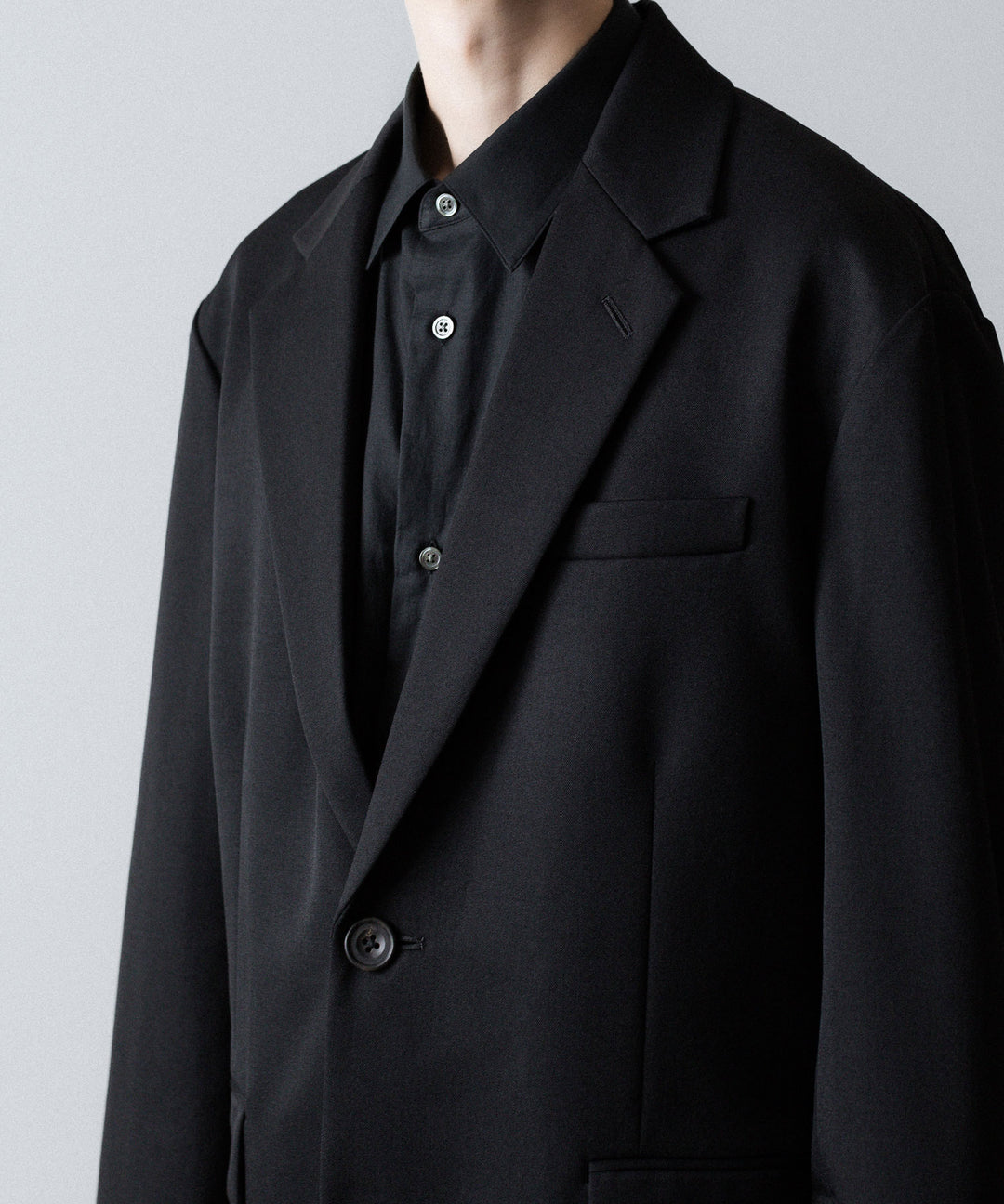 ssstein(シュタイン)のOVERSIZED SINGLE BREASTED JACKET - BLACKの公式通販サイトsession福岡セレクトショップ