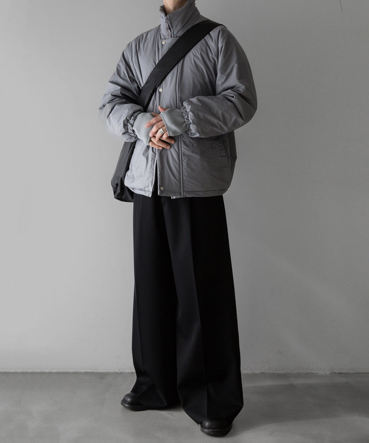 stein(シュタイン)の24SSコレクションPADDED BLOUSONのGREY公式通販サイトsession福岡セレクトショップ