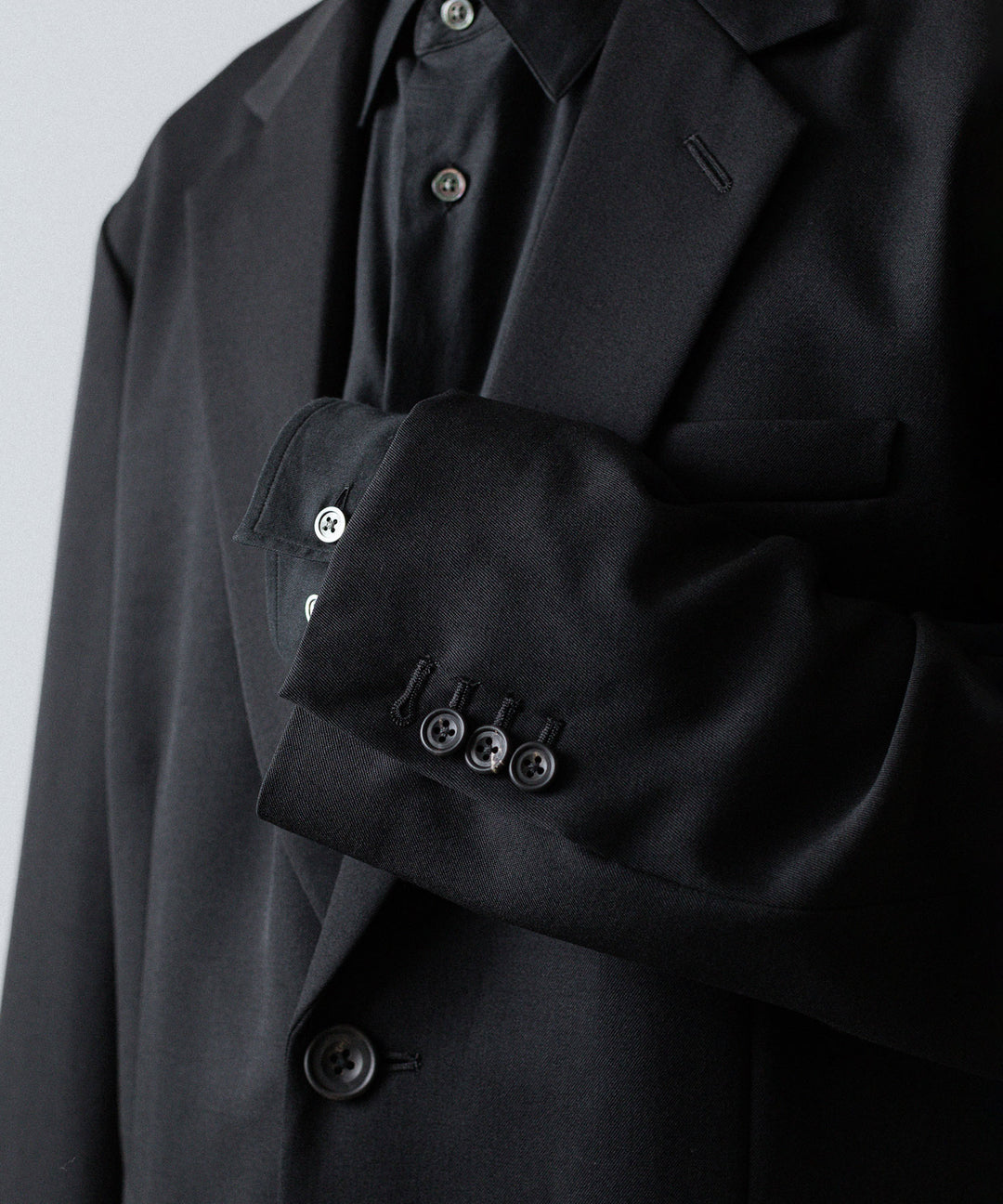 ssstein(シュタイン)のOVERSIZED SINGLE BREASTED JACKET - BLACKの公式通販サイトsession福岡セレクトショップ