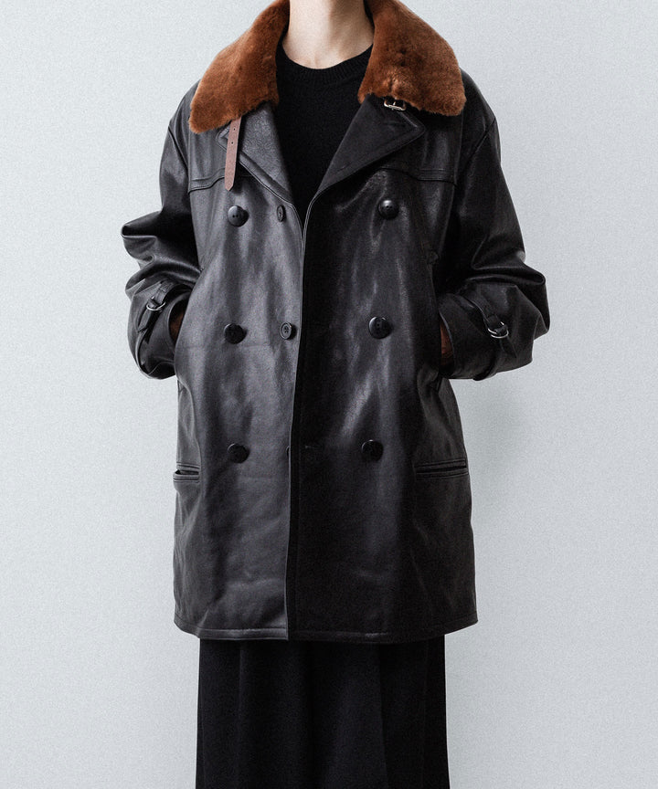 【ANTHEM A】LAMB LEATHER TROMPE L&
