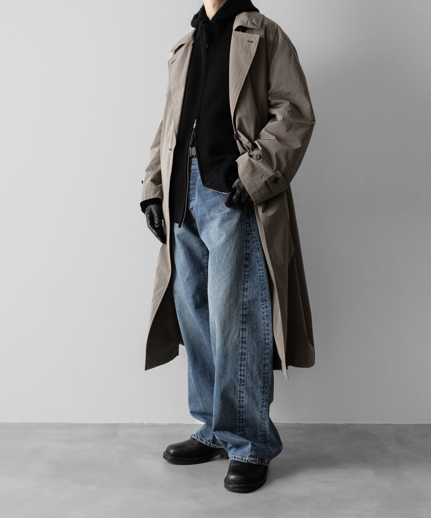 ssstein(シュタイン)のDEFORMATION WIDE VINTAGE DENIM JEANS - INDIGOの公式通販サイトsession福岡セレクトショップ