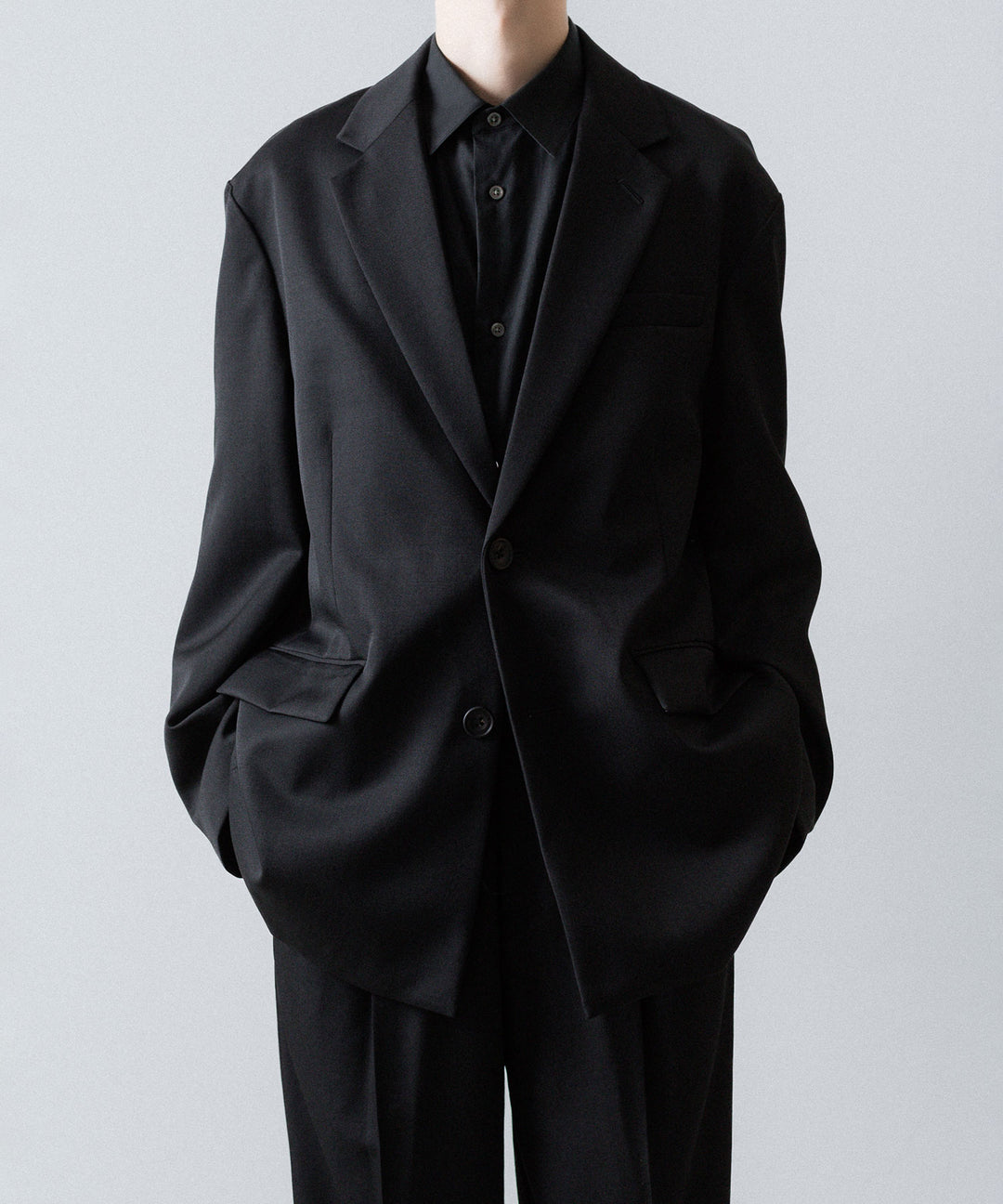 ssstein(シュタイン)のOVERSIZED SINGLE BREASTED JACKET - BLACKの公式通販サイトsession福岡セレクトショップ