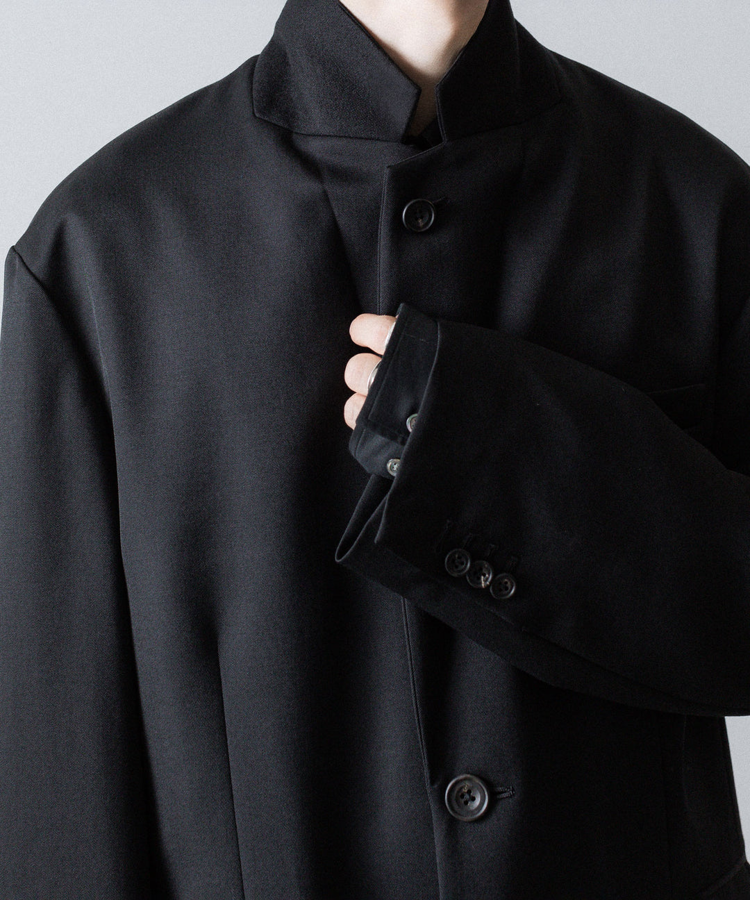 ssstein(シュタイン)のOVERSIZED SINGLE BREASTED JACKET - BLACKの公式通販サイトsession福岡セレクトショップ