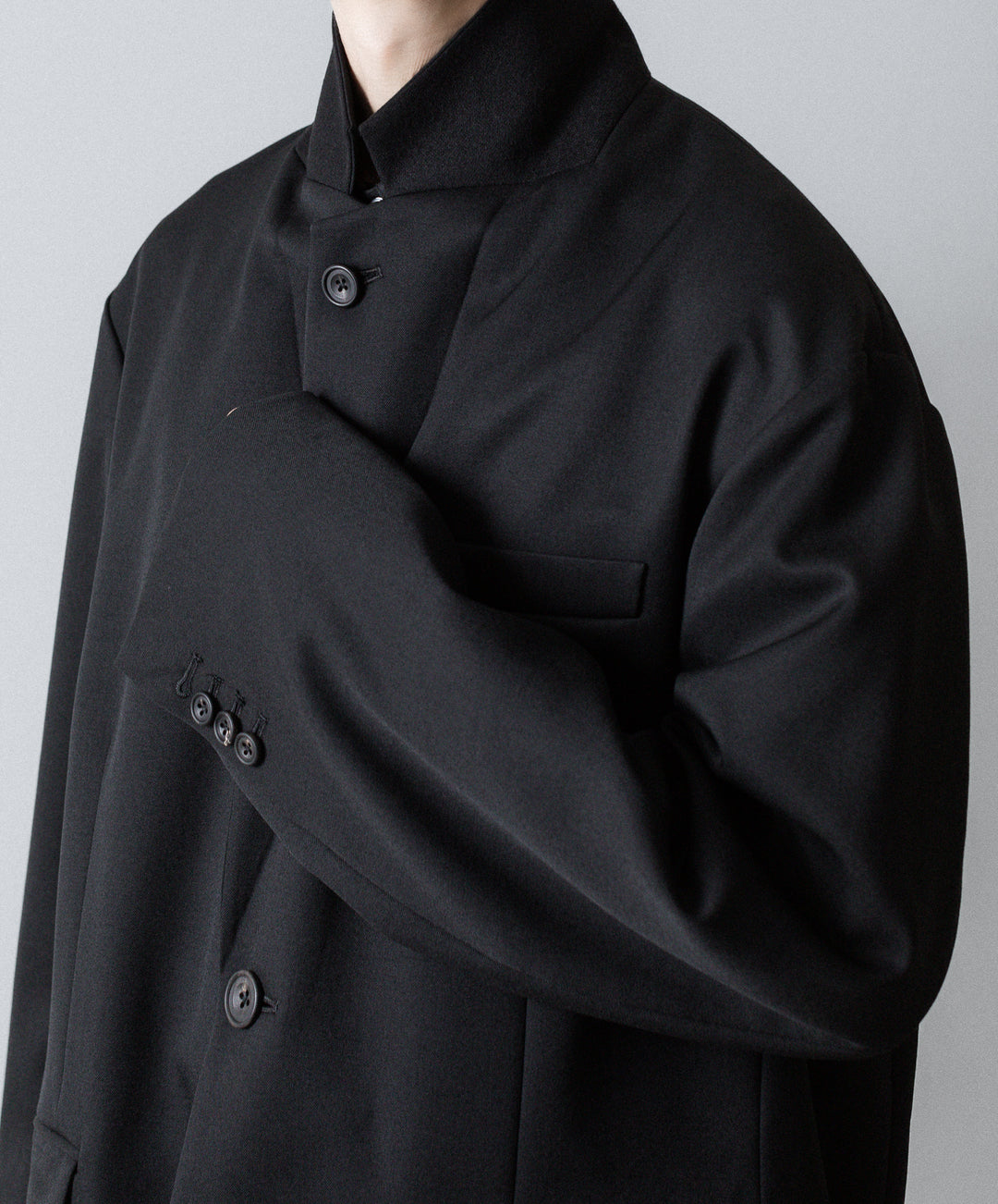 ssstein(シュタイン)のOVERSIZED SINGLE BREASTED JACKET - BLACKの公式通販サイトsession福岡セレクトショップ