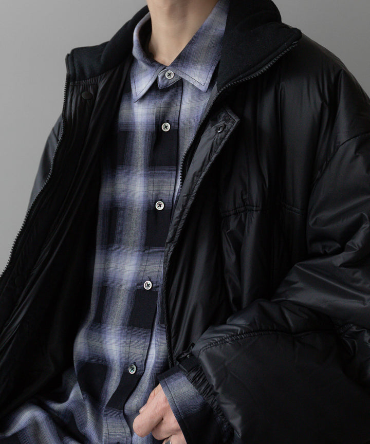 stein(シュタイン)の23AWコレクションOVERSIZED STANDARD SHIRTのPURPLE OMBRE