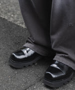画像をギャラリービューアに読み込む, 【CODA】WORN BLACK AGING FADED DAMAGED SWEATPANTS - WORN BLACK
