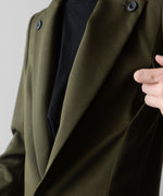 画像をギャラリービューアに読み込む, ato(アトウ)のLAPEL BUTTONED JACKET - KHAKIの公式通販サイトsession福岡セレクトショップ
